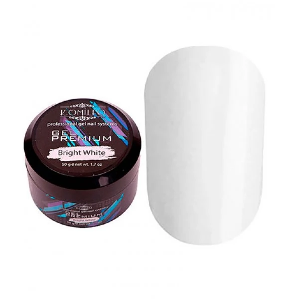 Komilfo Gel Premium Bright White 50 gr Komilfo Gel Premium Bright White 50 gr