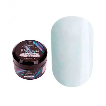 Komilfo Gel Premium Bright White Violet 30 gr