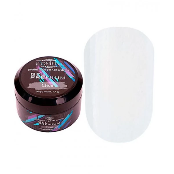 Komilfo Gel Premium Clear 50 gr Komilfo Gel Premium Clear 50 gr