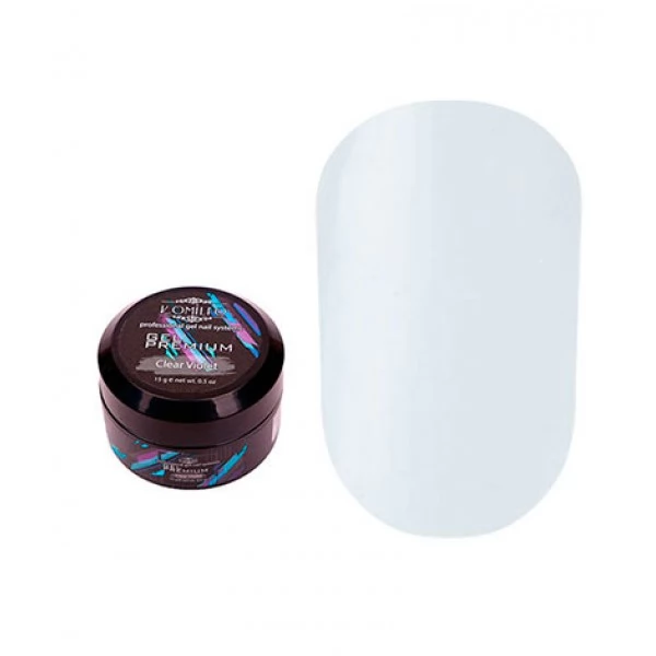 Komilfo Gel Premium Clear Violet 15 gr Komilfo Gel Premium Clear Violet 15 gr
