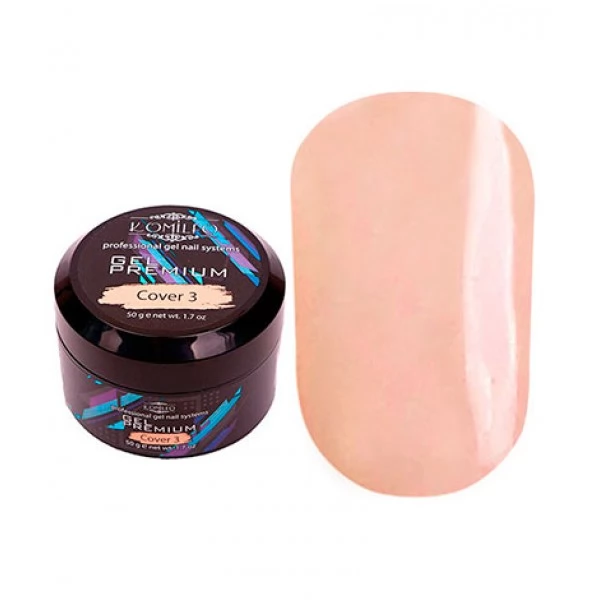 Komilfo Gel Premium Cover 3 50 gr Komilfo Gel Premium Cover 3 50 gr