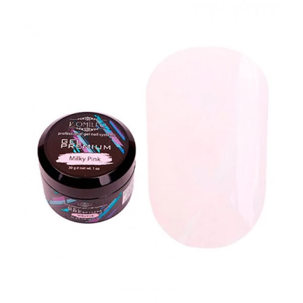 Komilfo Gel Premium Milky Pink 30 gr Komilfo Gel Premium Milky Pink 30 gr