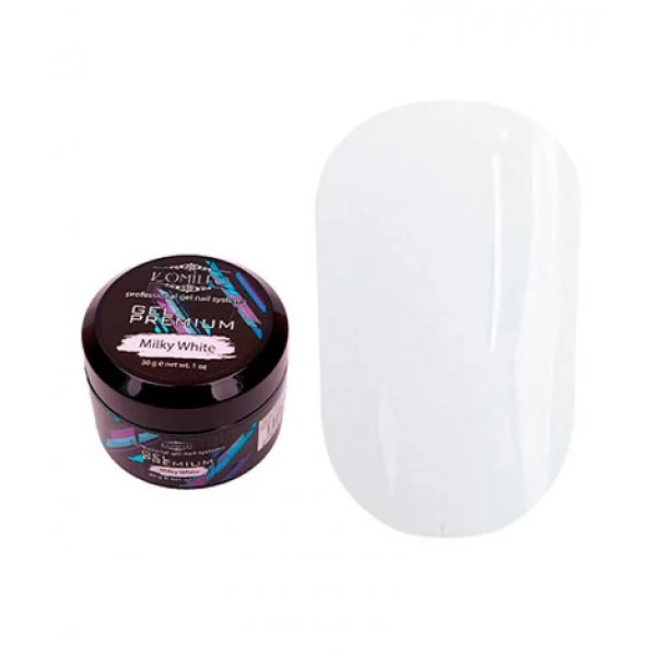 Komilfo Gel Premium Milky White 50 gr Komilfo Gel Premium Milky White 50 gr