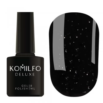 Komilfo Gel Polish Black Silver 8 ml