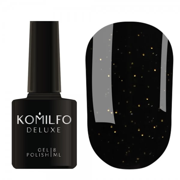 Komilfo Gel Polish Black Gold 8 ml Komilfo Gel Polish Black Gold 8 ml