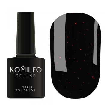 Komilfo Gel Polish Black Red 8 ml