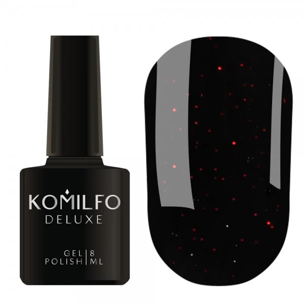 Komilfo Gel Polish Black Red 8 ml Komilfo Gel Polish Black Red 8 ml