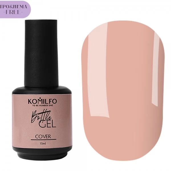 Komilfo Bottle Gel Cover HEMA-TPO free 15 ml Komilfo Bottle Gel Cover HEMA-TPO free 15 ml