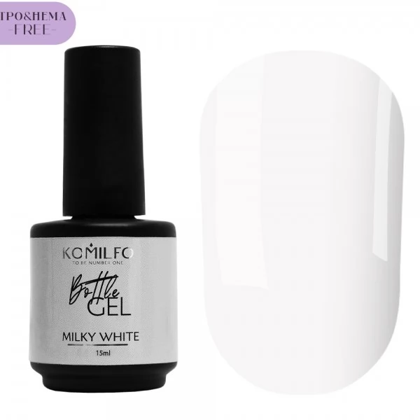 Komilfo Bottle Gel Milky White HEMA-TPO free 15 ml