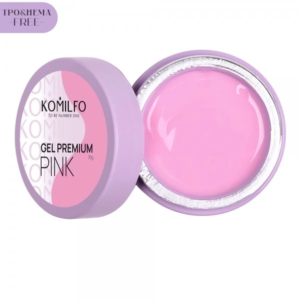 Komilfo Gel Premium Pink HEMA-TPO free 30 g