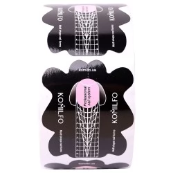 Komilfo Multi Shape Nail Forms 100 pcs