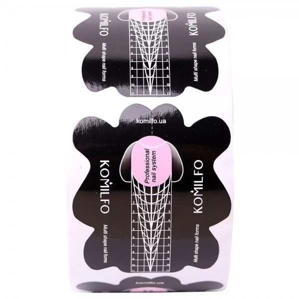 Komilfo Multi Shape Nail Forms 100 pcs Komilfo Multi Shape Nail Forms 100 pcs