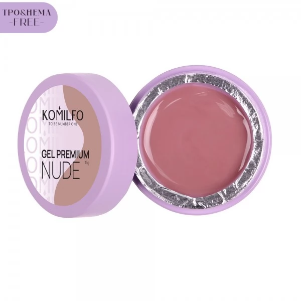Komilfo Gel Premium Nude HEMA-TPO free 15 g