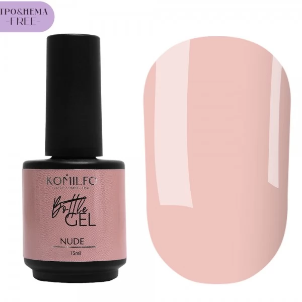 Komilfo Bottle Gel Nude HEMA-TPO free 15 ml Komilfo Bottle Gel Nude HEMA-TPO free 15 ml