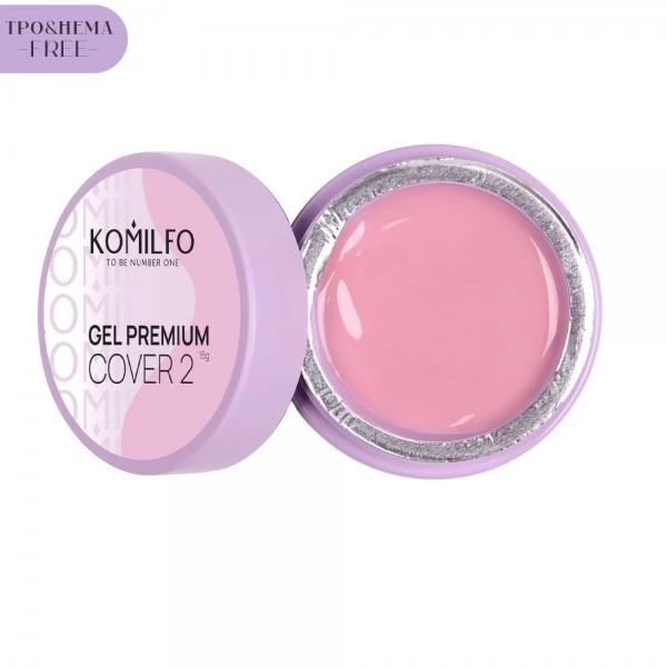 Komilfo Gel Premium Cover 2 HEMA-TPO free 15 g Komilfo Gel Premium Cover 2 HEMA-TPO free 15 g