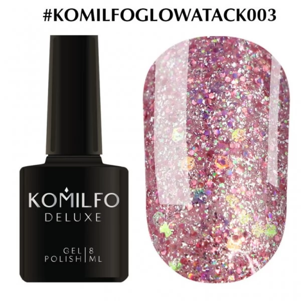 Gel polish 003 8 ml Glow Attack Komilfo Gel polish 003 8 ml Glow Attack Komilfo