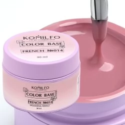 Komilfo Color Base French 014 HEMA/TPO free 30 ml (gel jar)