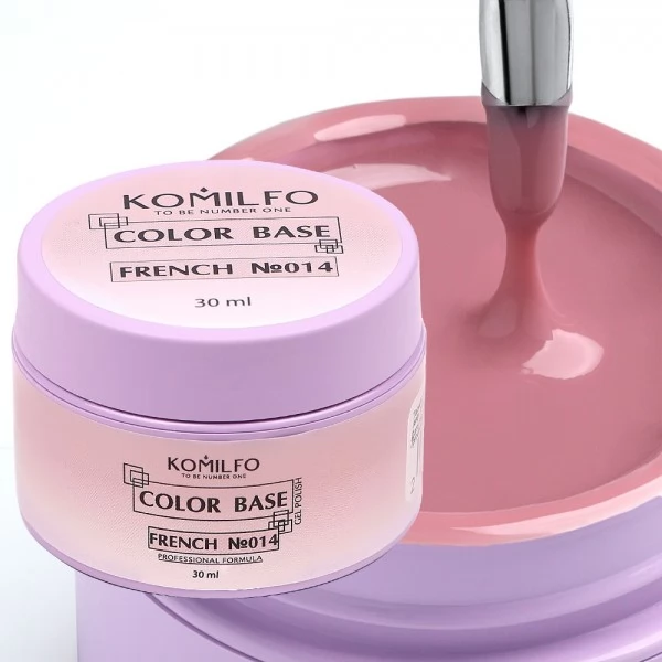 Komilfo Color Base French 014 HEMA/TPO free 30 ml (gel jar) Komilfo Color Base French 014 HEMA/TPO free 30 ml (gel jar)