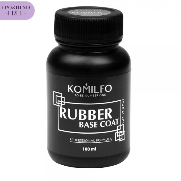 Komilfo - Rubber Base Coat HEMA/TPO free 100 ml (jar)