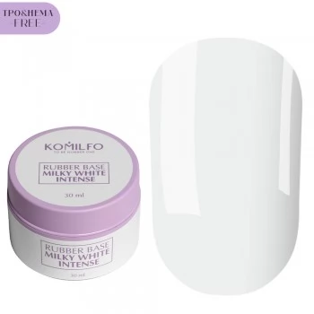 Komilfo Milky White Intense Base HEMA/TPO free 30 ml (gel-can)