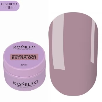 Komilfo French Rubber Base Extra 001 HEMA/TPO free 30 ml