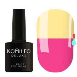 Gel Polish Komilfo DeLuxe Termo C015 (calm pink when heated - warm yellow) 8 ml