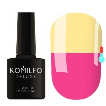 Gel Polish Komilfo DeLuxe Termo C015 (calm pink when heated - warm yellow) 8 ml