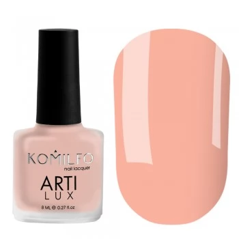 Komilfo ArtiLux 002 nail polish (pink translucent for a coat enamel) 8 ml