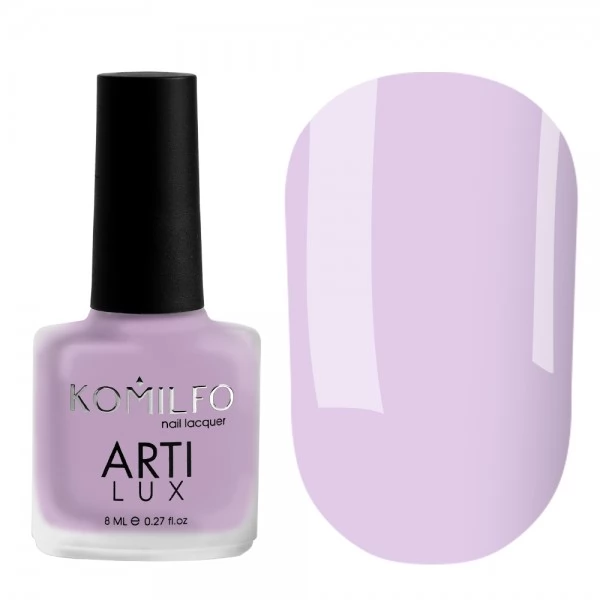 Komilfo ArtiLux 010 nail polish (purple enamel) 8 ml