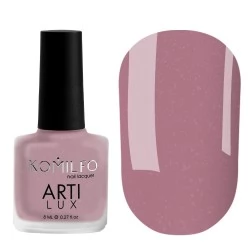 Komilfo ArtiLux 015 nail polish (plum with shimmer) 8 ml