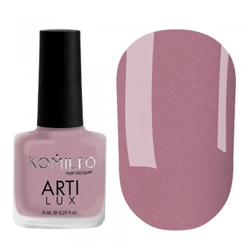 Komilfo ArtiLux 015 nail polish (plum with shimmer) 8 ml