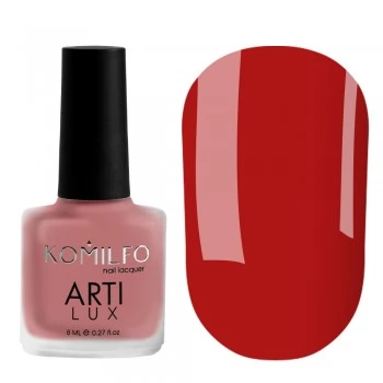 Komilfo ArtiLux 020 nail polish (red enamel) 8 ml