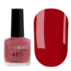 Komilfo ArtiLux 022 nail polish (classic red enamel) 8 ml