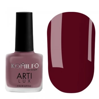 Komilfo ArtiLux 023 nail polish (burgundy enamel) 8 ml