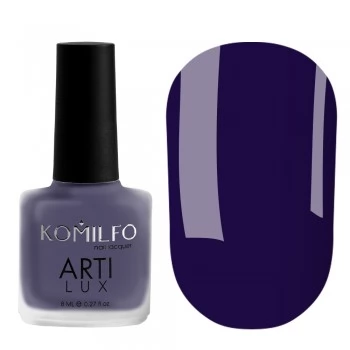 Komilfo ArtiLux 026 nail polish (dark blue enamel) 8 ml