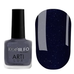 Komilfo ArtiLux 027 nail polish (deep blue with shimmer) 8 ml