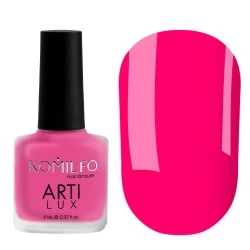 Komilfo ArtiLux 030 nail polish (bright pink neon) 8 ml