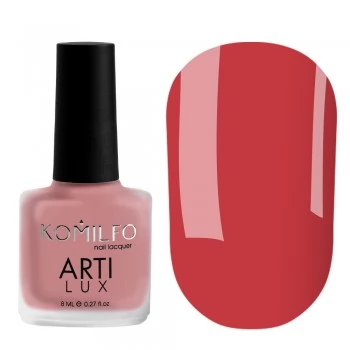 Komilfo ArtiLux Lady in Red 001 nail polish (persian red enamel) 8 ml