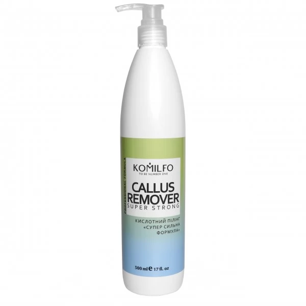 Komilfo Callus Remover Super Strong Formula – peeling for pedicure 500 ml Komilfo Callus Remover Super Strong Formula – peeling for pedicure 500 ml