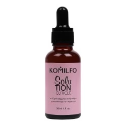 Komilfo Solution Cuticle Remover - cuticle remover alkaline 30 ml