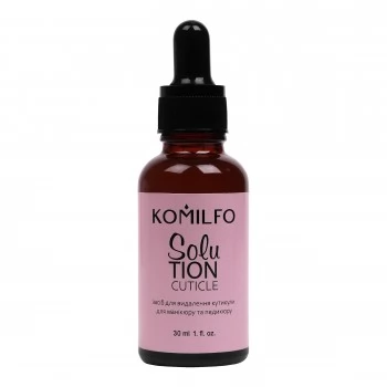 Komilfo Solution Cuticle Remover - cuticle remover alkaline 30 ml