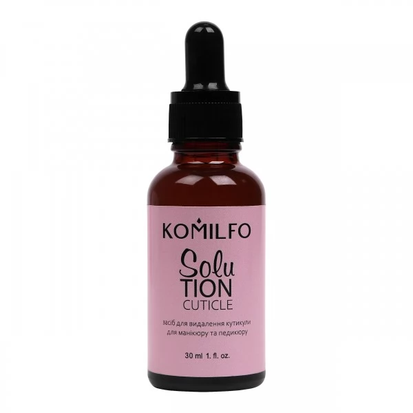 Komilfo Solution Cuticle Remover - cuticle remover alkaline 30 ml Komilfo Solution Cuticle Remover - cuticle remover alkaline 30 ml