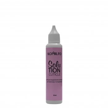 Komilfo Solution Cuticle Remover - cuticle remover alkaline 53 ml