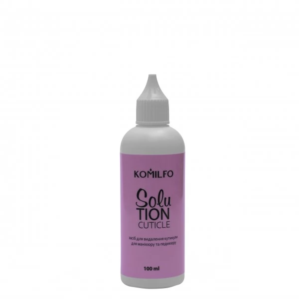 Komilfo Solution Cuticle Remover - cuticle remover alkaline 100 ml Komilfo Solution Cuticle Remover - cuticle remover alkaline 100 ml