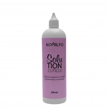 Komilfo Solution Cuticle Remover - cuticle remover alkaline 250 ml
