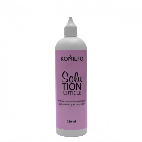 Komilfo Solution Cuticle Remover - cuticle remover alkaline 250 ml Komilfo Solution Cuticle Remover - cuticle remover alkaline 250 ml
