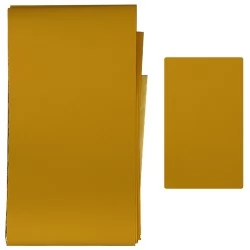 Komilfo foil for craquelure dark yellow matt