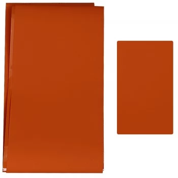Komilfo foil for craquelure orange matt