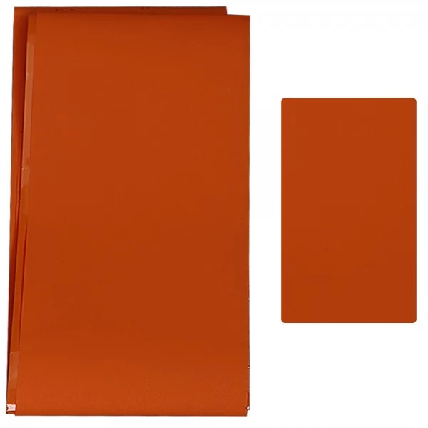 Komilfo foil for craquelure orange matt