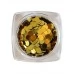 Komilfo disco design №027 gold 3 mm (1 g)